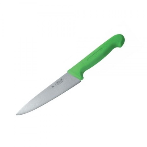 Нож «Pro-Line» 16 см, зеленая ручка