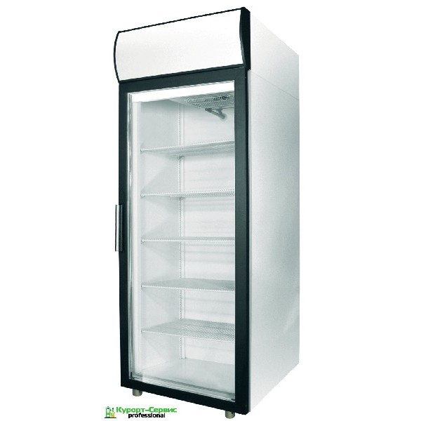 Шкаф холодильный POLAIR ШХ-0,5 ДС (DM105-S) (стеклянная дверь)