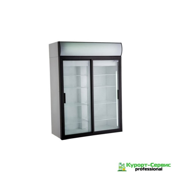 Шкаф холодильный POLAIR ШХ-1,0 (DM110Sd-S) (стеклянные двери-купе)