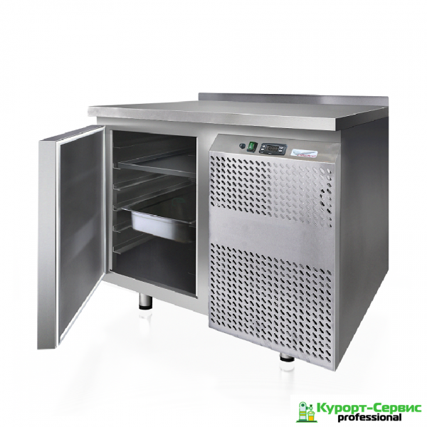 Стол холодильный с направляющими Финист  агрегат сбоку  КСХС-750-1