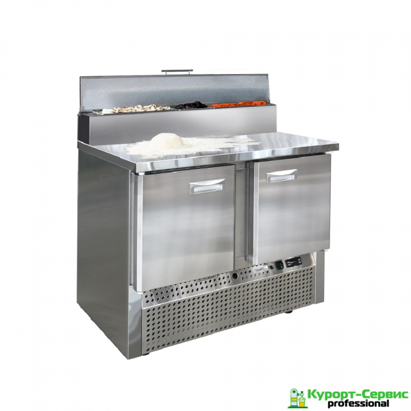 Стол холодильный Финист для пиццы, агрегат снизу НПЦ-700-2