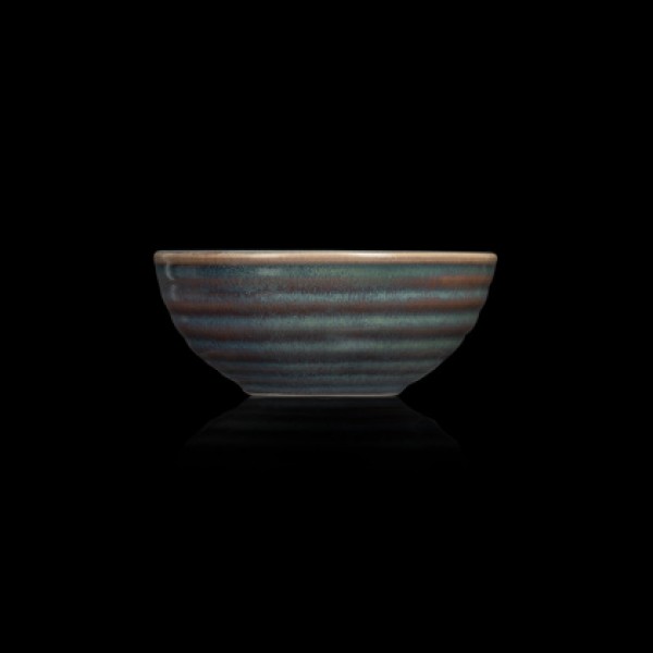 Салатник  11 см, сине-коричневый «Corone Terra»